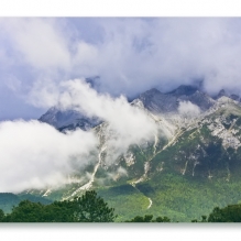 雪山美景