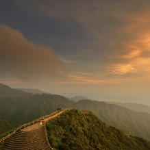 大明山风光