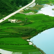 乐业县甘田镇风景