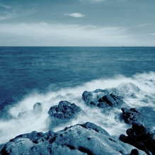 怪石滩海景