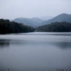 老虎岭水庫一角